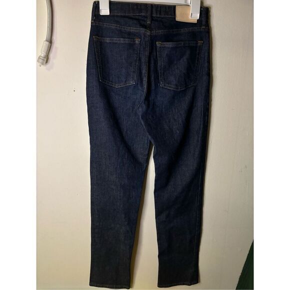 Everlane High Rise Straight Jean - Picture 6 of 7